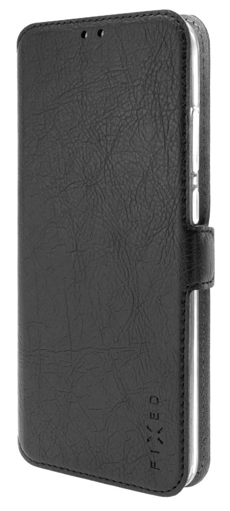 FIXED Tenké puzdro typu kniha Topic pre Samsung Galaxy M04 FIXTOP-1057-BK, čierne